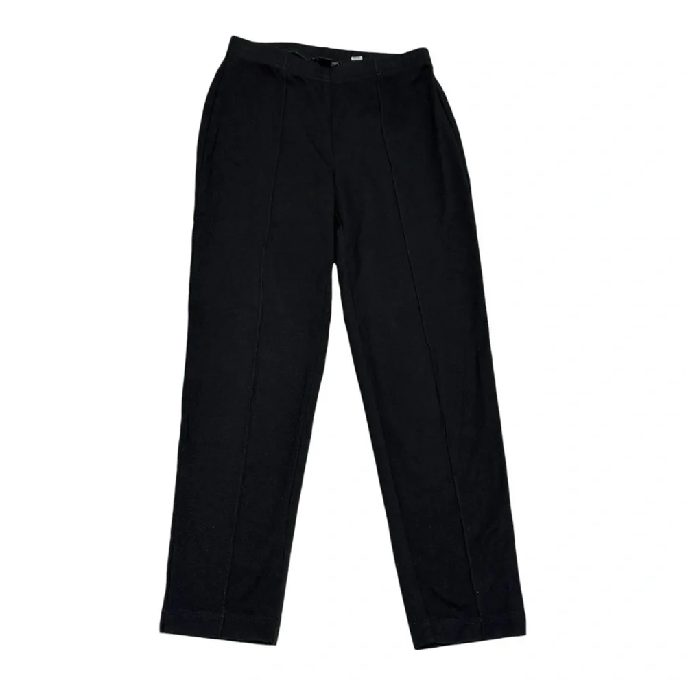 St. John Caviar High Rise Stretchy Casual Pants Leggings Size 4‎